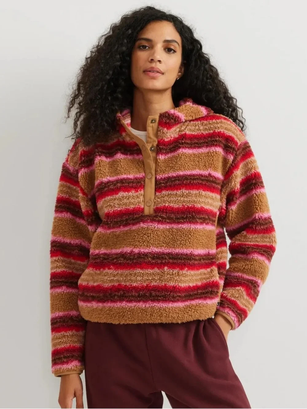 Eddie Bauer chill out fleece hoodie